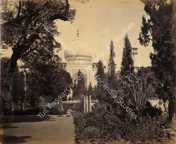 Bourne, Samuel (Photographer). The Taj, Agra. Albumen print, c.1864-1866 | Antiquarian Photograph | Photography | 00114952