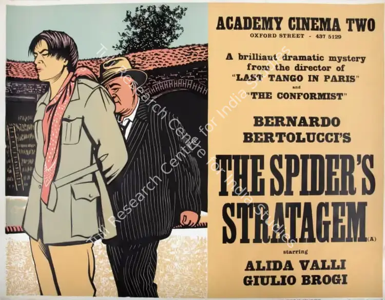 Strausfeld, Peter (Poster Designer), The Spider's Stratagem, 1970 | Poster | CinemaEducation | 00789619