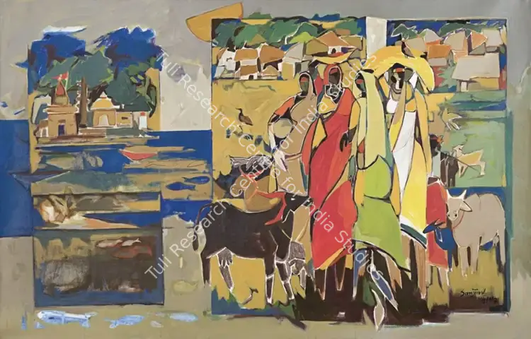 Sankkpal, Sanjiv (Artist). Untitled. Acrylic on canvas, 2007 | Painting | FineArts | 00604705