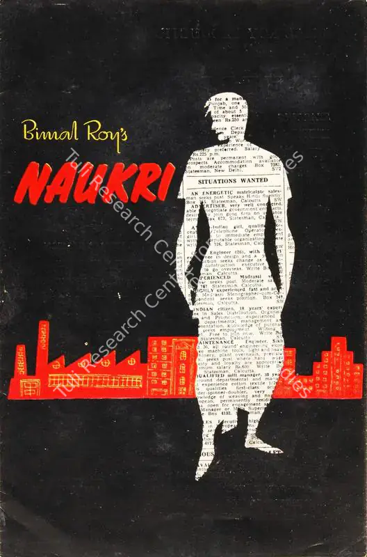 Roy, Bimal (Producer), Naukri, 1954 | Song-Synopsis Booklet | CinemaEducation | 00779273