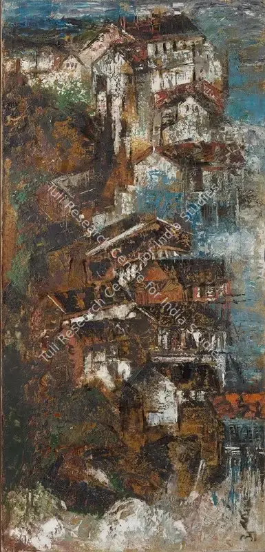 Pal, Ila (Artist). Untitled. Oil on canvas, n.d. | Painting | FineArts | 00642179