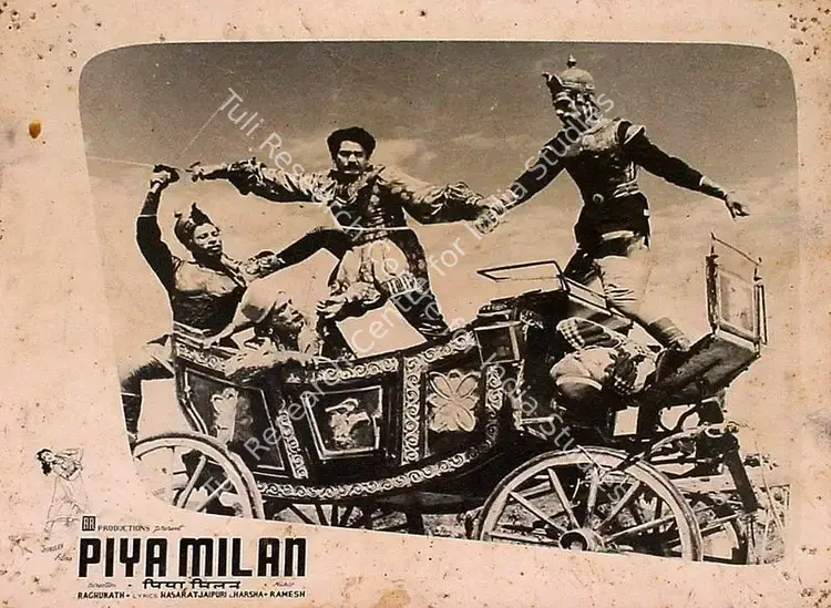 Raghunath (Director), Piya Milan, 1958 | Lobby Card | CinemaEducation | 00825140