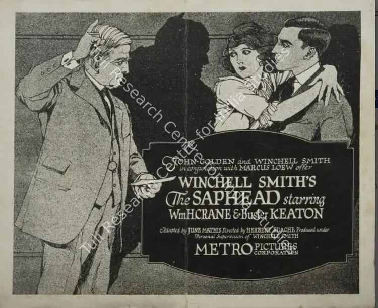 Blache, Herbert (Director), The Saphead, 1920 | Lobby card | CinemaEducation | 00789985