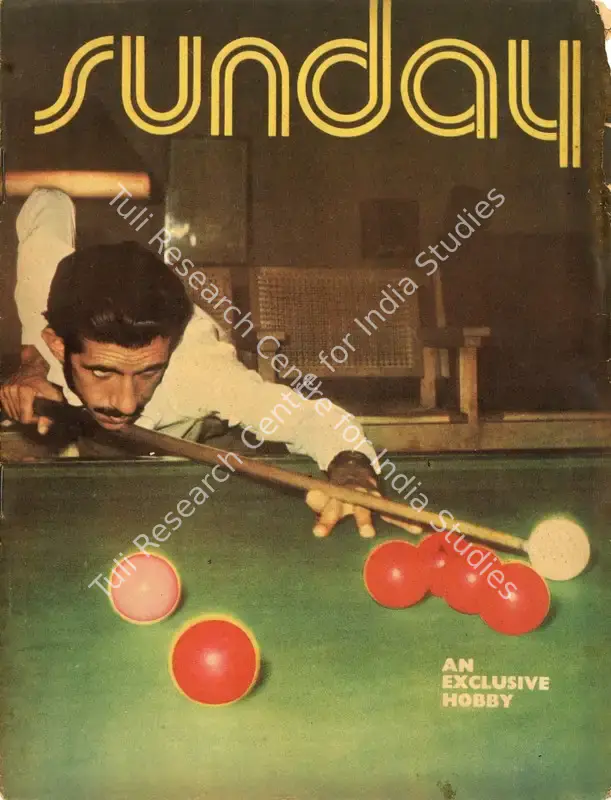 Sarkar, Aveek (Editor). Sunday. Calcutta: Ananda Bazar Patrika, 02 December 1973 | Magazine | CinemaEducation | 00842349