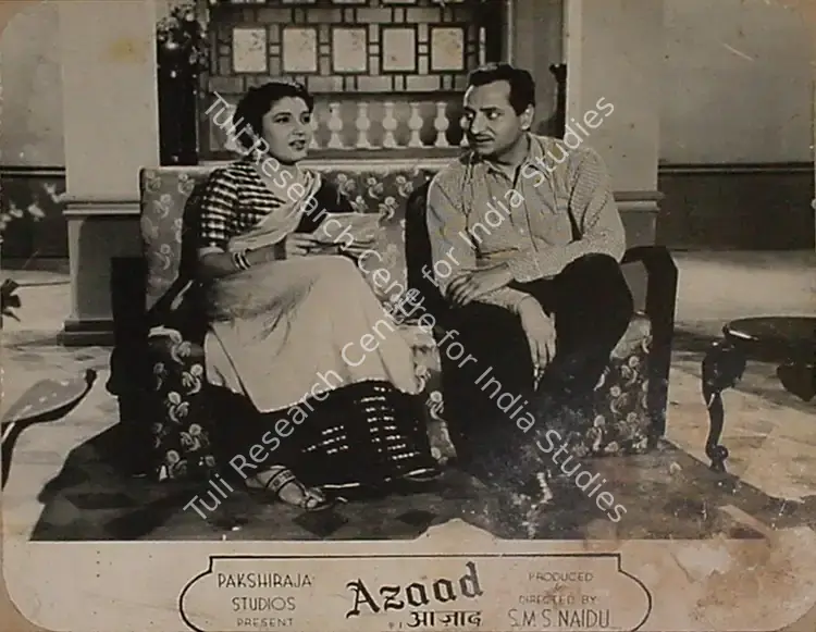 Naidu, S.M. Sriramulu (Producer), Azaad, 1955 | Lobby Card | CinemaEducation | 00809834