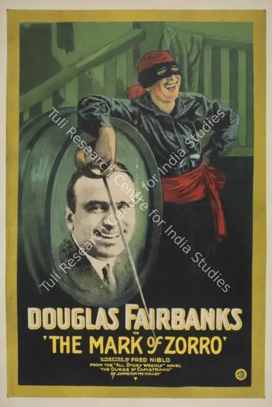 Fairbanks, Douglas (Producer), The Mark of Zorro, 1920 | Poster | CinemaEducation | 00789952