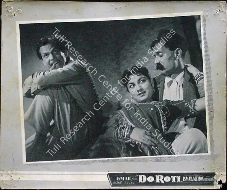 John, P. (Cinematographer), Do Roti, 1957 | Lobby Card | CinemaEducation | 00811967