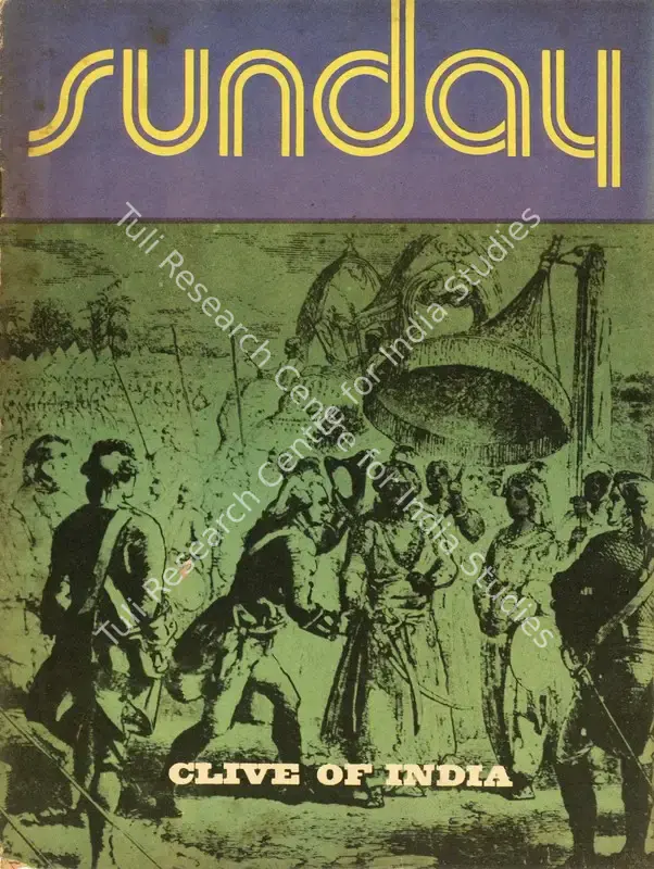 Sarkar, Aveek (Editor). Sunday. 3(48). Calcutta: Ananda Bazar Patrika, 22 February 1976 | Magazine | CinemaEducation | 00842385