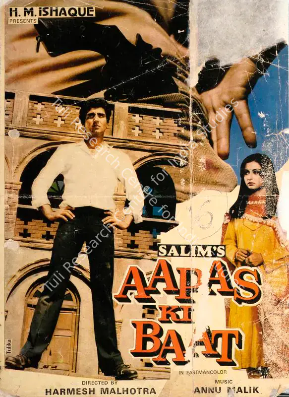Akhtar, Salim (Producer), Aapas Ki Baat, 1982 | Song-Synopsis Booklet | CinemaEducation | 00862746