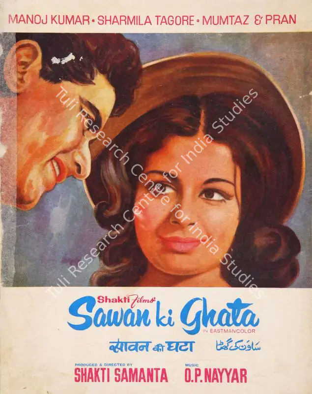 Samanta, Shakti (Producer), Sawan Ki Ghata, 1966 | Song-Synopsis Booklet | CinemaEducation | 00780089