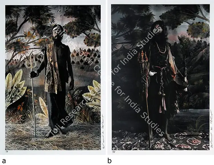 Waswo, Waswo X. (Artist). A Follower Of Shiva. Hand-coloured photograph on Hahnemuehle Fine Art paper, 2007 | Graphic Art | FineArts | 0023624