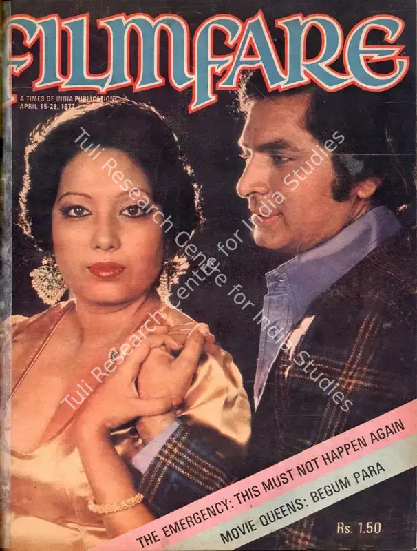 Karanjia, B.K. (Editor). Filmfare - The Fortnightly Film Magazine. 26(8). Bombay: S G Joshi, c/o The Times of India, 15 April 1977 | Magazine | CinemaEducation | 00793603
