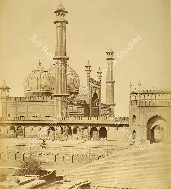 Beato, Felice (Photographer), Jumma Musjid, Delhi, 1858-1859 | Antiquarian Photograph | Photography | 00116308