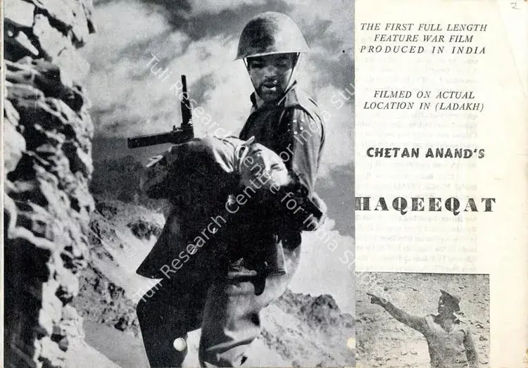 Anand, Chetan (Director), Haqeeqat, 1964 | Song-Synopsis Booklet