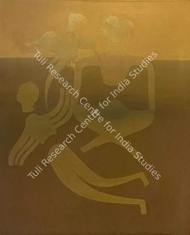 Vaghela, Gautam (Artist). Untitled. Oil on canvas, n.d. | Painting | FineArts | 00546603