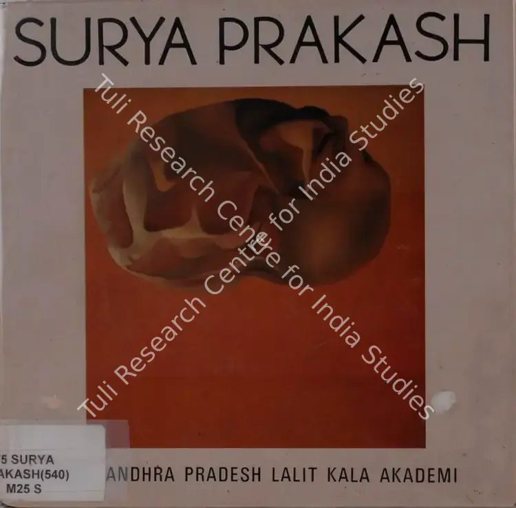 Surya Prakash. Hyderabad: Andhra Pradesh Lalit Kala Akademi, 1961 | Edited Book | FineArts | 00845835