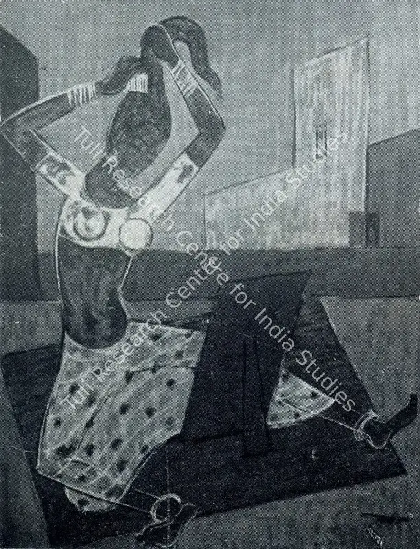 Aryan, K.C. (Artist). Toilet. n.d. | Marg, March 1957 | Painting | FineArts | 00674090