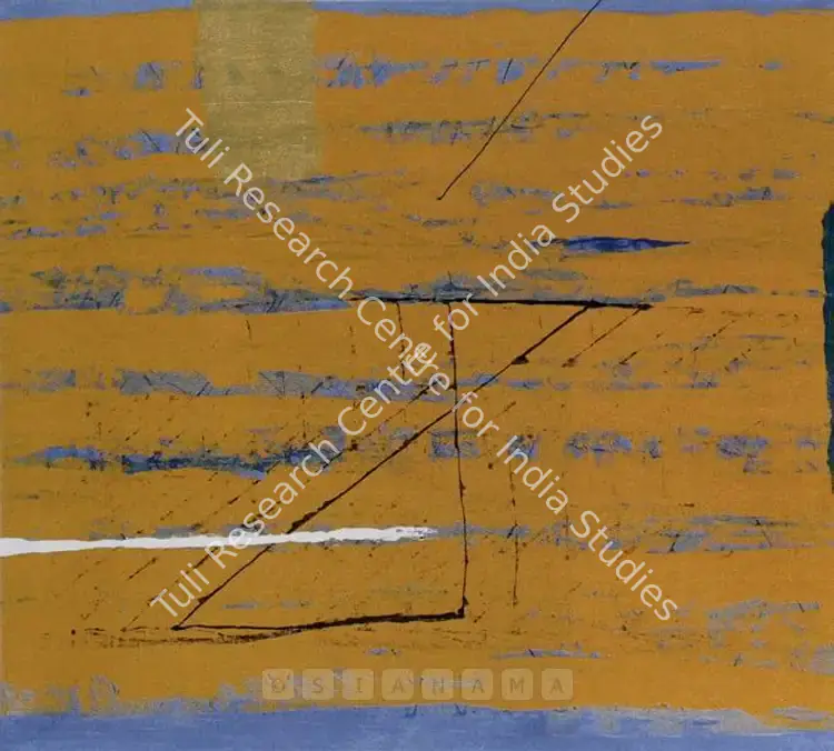 Harshavardhana, S. (Artist). Untitled. Mixed media on canvas, 2005 | Painting  | 00880147