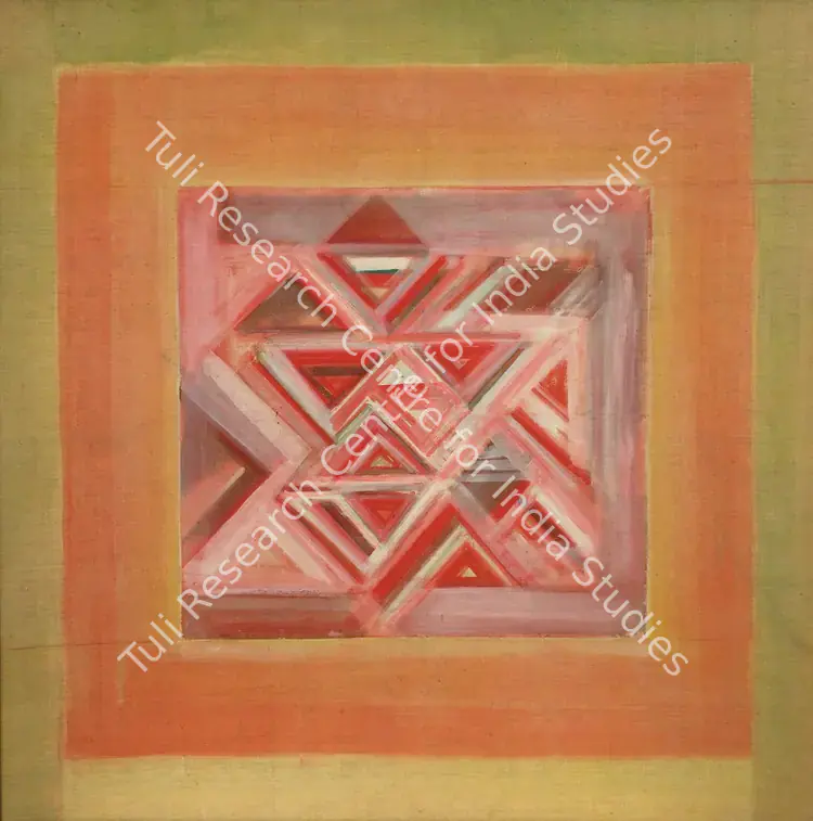 Viswanadhan, V. (Artist). Untitled. Oil on cloth, c.1973 | Painting | FineArts | 00561584