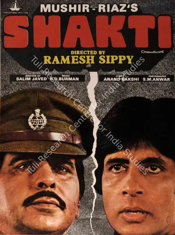 Mushir (Producer), Shakti, 1982 | Large Poster | CinemaEducation | 00762348
