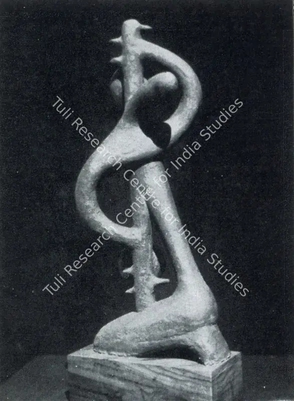 Bhagat, Dhanraj (Artist). Musician. Papier Mache, 1954 | Marg, December 1962 | Sculpture | FineArts | 00674814