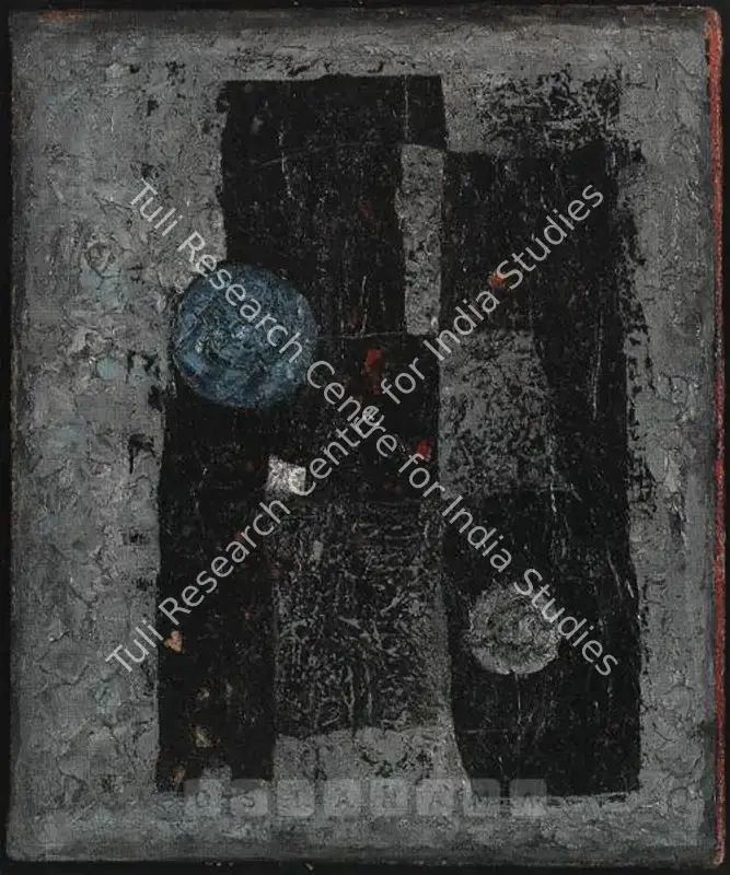 Sharma, O.P. (Artist). Untitled. Oil on canvas, 1962 | Painting | FineArts | 00561926