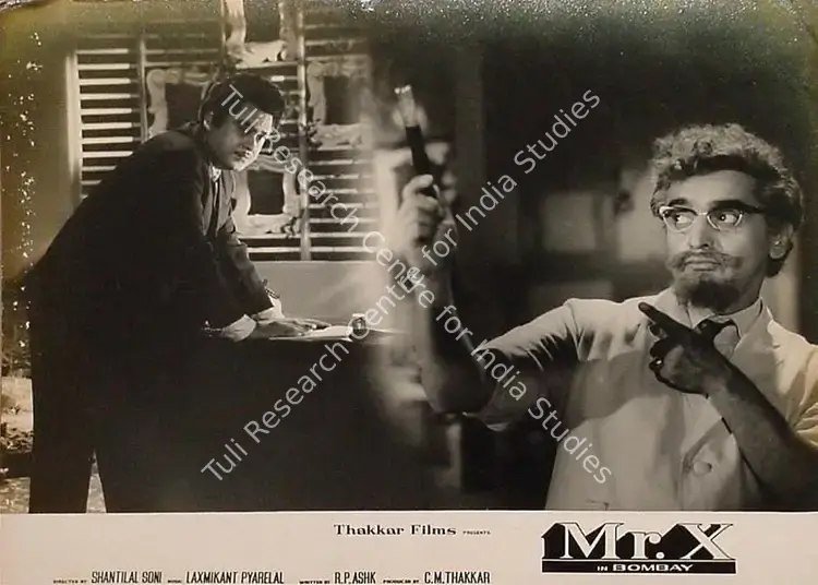 Thakkar, C.M. (Producer), Mr X In Bombay, 1964 | Lobby Card | CinemaEducation | 00820573