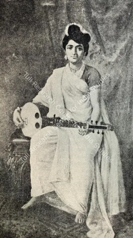 Varma, Raja Ravi (Artist). Malabar Beauty. Oil, 1893 | Journal of Arts & Ideas, March 1995 | Painting | Scholarship | 00676868