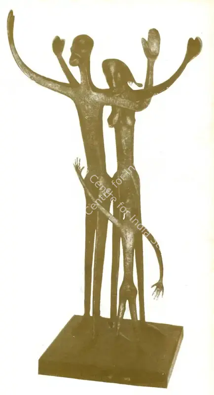 Sehgal, Amar (Artist). Cries Unheard. Metal, 1958 | Marg, December 1962 | Sculpture | FineArts | 00674826
