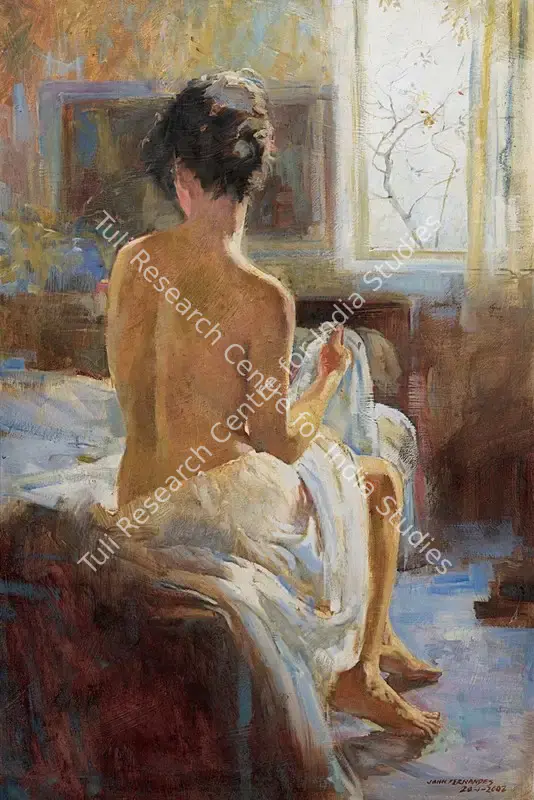 Fernandes, John (Artist). Untitled. Oil on canvas, 2002 | Painting | FineArts | 00604551