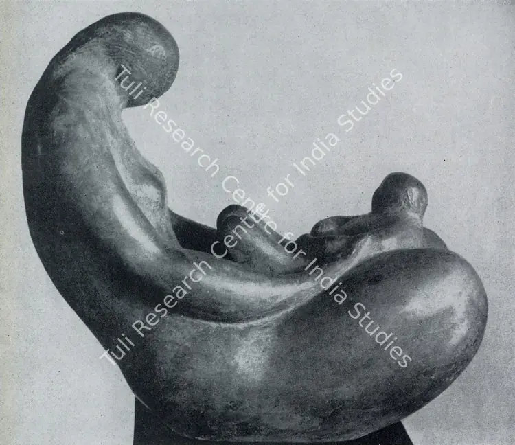 Dagupta, Prodosh (Artist). Cradle. 1950 | Marg, December 1956 | Sculpture | FineArts | 00674041