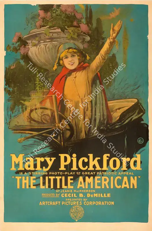 DeMille, Cecil B. (Producer), The Little American, 1917 | Poster | CinemaEducation | 00795034