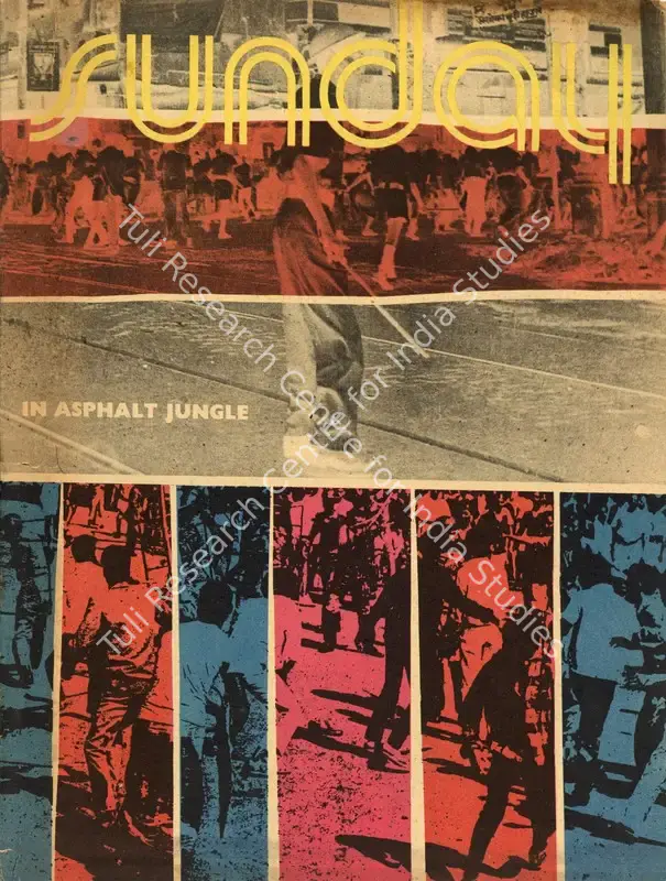 Sarkar, Aveek (Editor). Sunday. 2(4). Calcutta: Ananda Bazar Patrika, 07 April 1974 | Magazine | CinemaEducation | 00842363