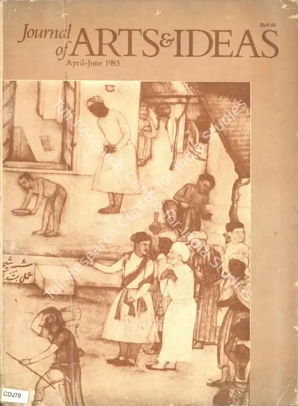 Deshpande, G.P. (Editor) and Romi Khosla (Managing Editor & Treasurer). Journal of Arts & Ideas. 3. Delhi: G.P. Deshpande, April-June 1983 | Journal | FineArts | 00842138
