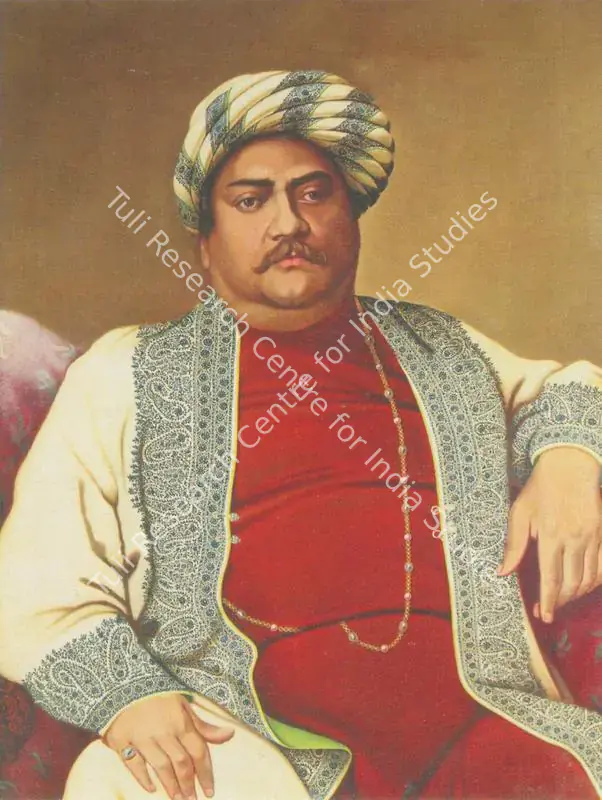 Bengal School (Artist). Portrait of a Zamindar. Oil on canvas, early 20th century | Painting  | 00877966