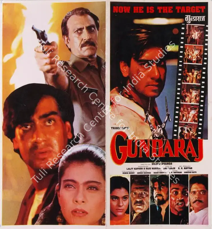 Kapoor, Lalit (Producer), Gundaraj, 1995 | Song-Synopsis Booklet | CinemaEducation | 00864590