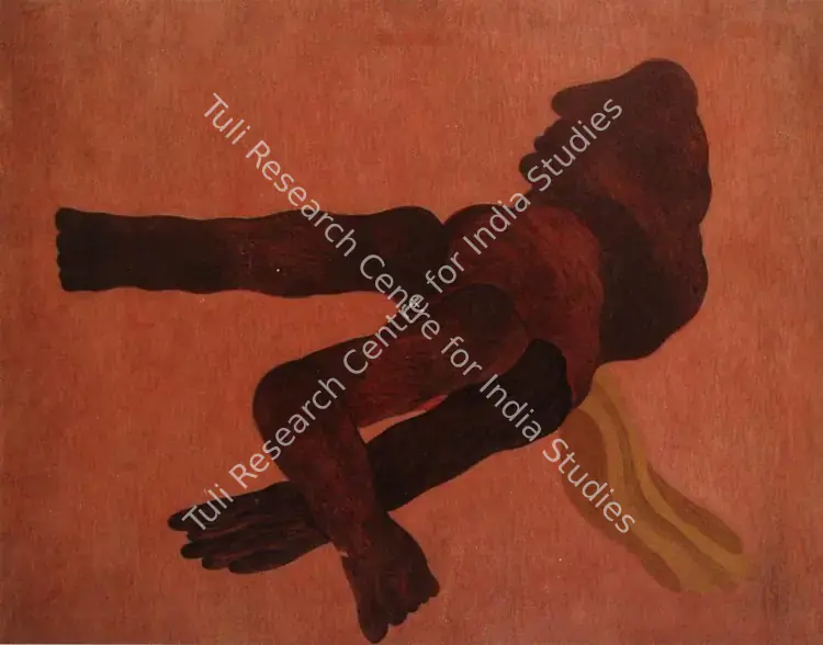 Das, Amitava (Artist). Untitled. Oil on canvas, 1980 | Painting | FineArts | 00599296