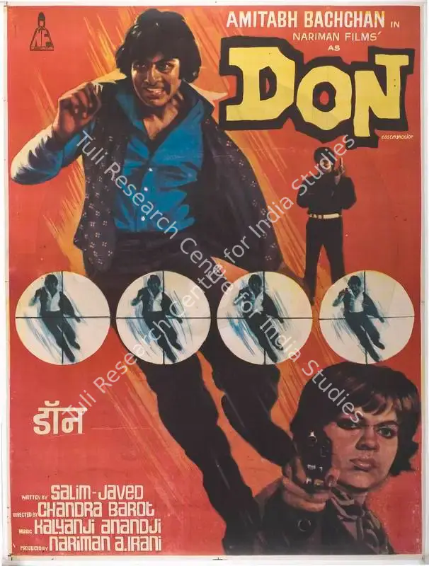 Irani, Nariman A. (Producer), Don, 1978 | Full Sheet Poster | CinemaEducation | 00766859