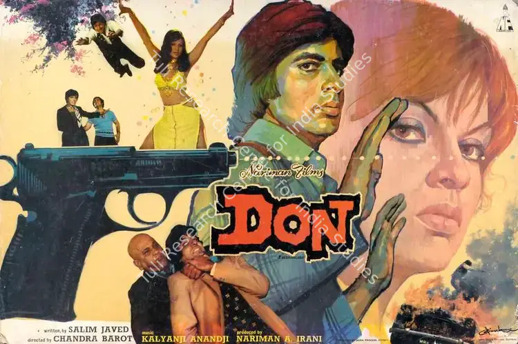 Irani, Nariman A. (Cinematographer), Don, 1978 | Lobby Card | CinemaEducation | 00783988