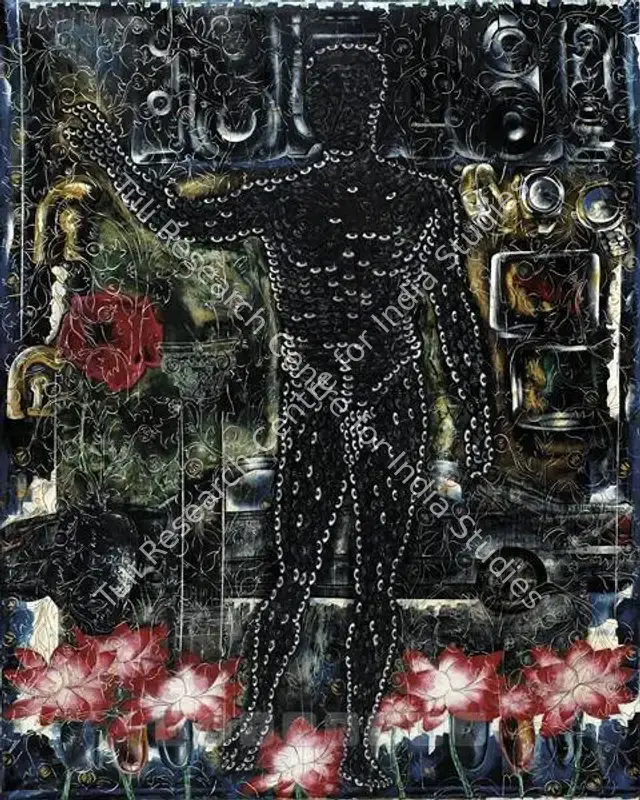 Ramesh, V. (Artist). A Thousand And One Desires. Oil on canvas, 2002 | Painting | FineArts | 00562792
