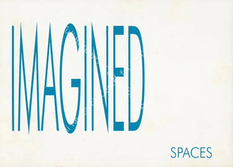 Art Inc Gallery and Sakshi Gallery (Organisers). Imagined Spaces - Surendran Nair and Rekha Rodwittiya. New Delhi: Art Inc Gallery, 2001 | Group Exhibition Invitation | FineArts | 00858783