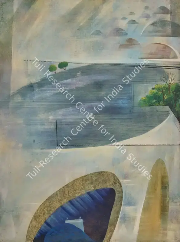 Choyal, Shail (Artist). Untitled. Oil on canvas, 2004 | Painting | FineArts | 00603660