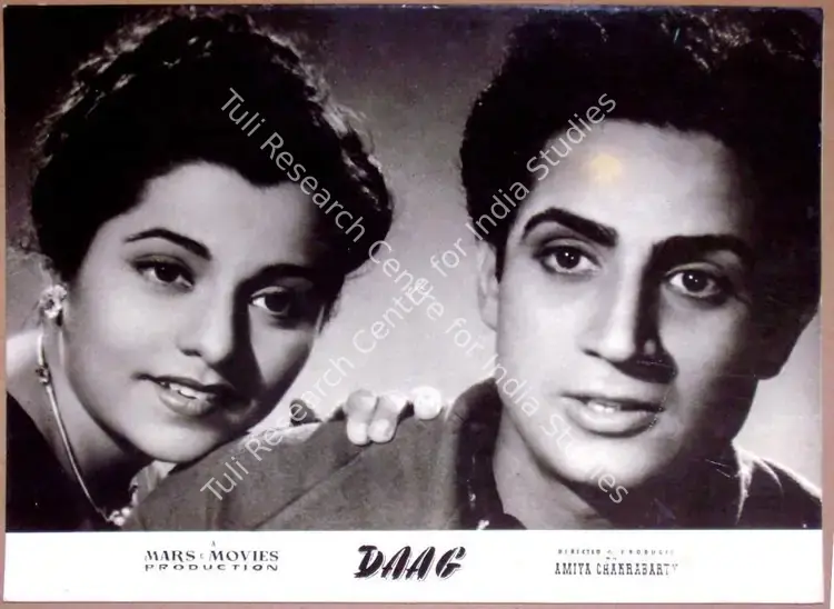 Babasaheb, V. (Cinematographer), Daag, 1952 | Lobby Card | CinemaEducation | 00811046