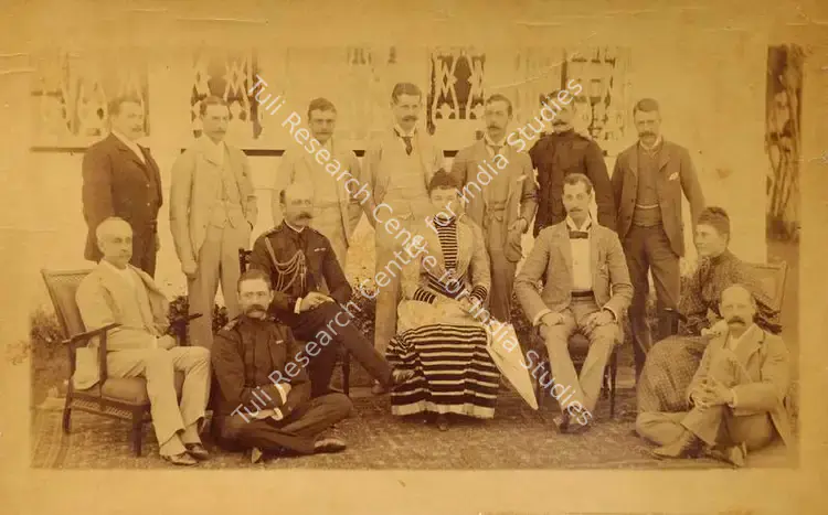 Dayal, Lala Deen (Photographer), Royal Party and Suite, November 1889 | Antiquarian Photograph | Photography | 00115328
