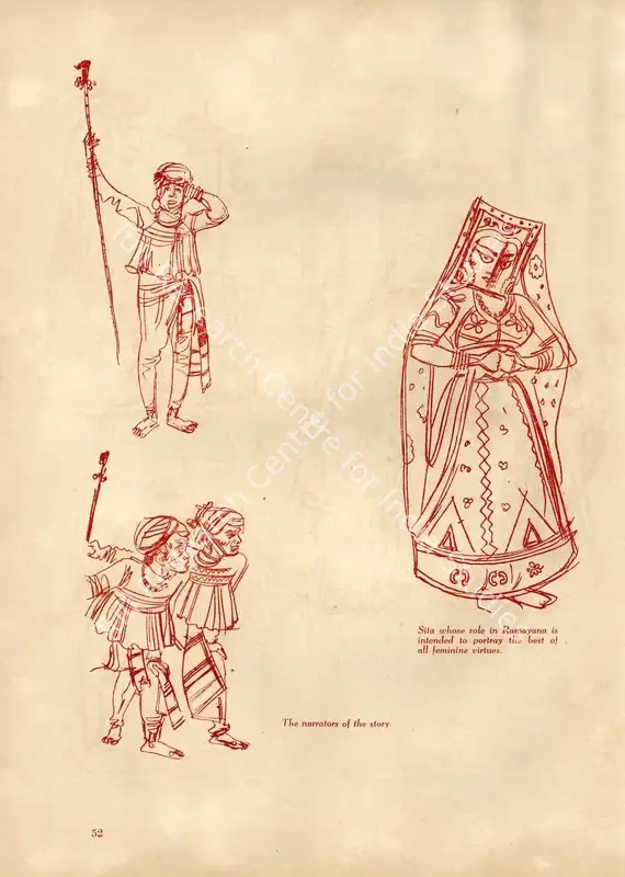 Chavda, Shiavax (Artist). Sketches. In <i>Marg.</i> 6(3), pp. 52-56. Bombay: Marg, June 1953 | Essay | FineArts | 00668819