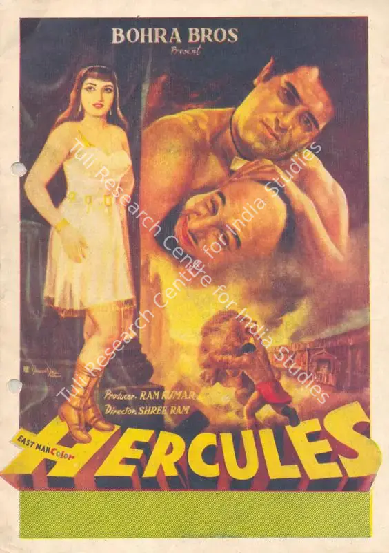 Bohra, Ramkumar (Producer), Hercules, 1964 | Song-Synopsis Booklet | CinemaEducation | 00864727