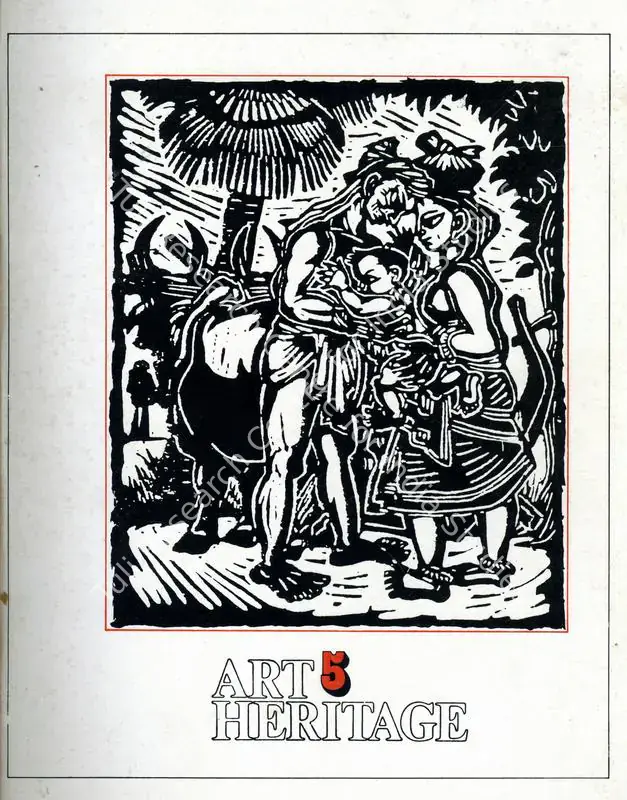 Alkazi, Ebrahim (Editor). Art Heritage 5 - Season 1984-86. Season 9. New Delhi: Art Heritage, 1985-1986 | Journal | FineArts | 00842126