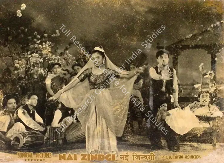Trivedi, Chimanlal (Producer), Nai Zindagi, 1951 | Lobby Card | CinemaEducation | 00820949