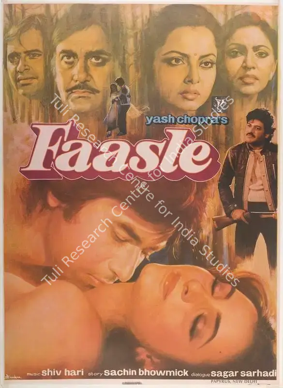 Chopra, Yash (Producer), Faasle, 1985 | Full Sheet Poster | CinemaEducation | 00767262