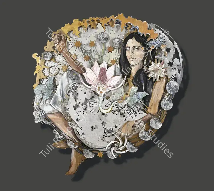 Suleman, Shilo Shiv (Artist). Creation Story. Mixed media, 2018 | Painting | FineArts | 00339928